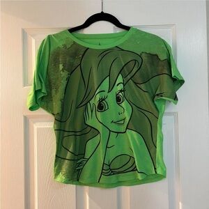 Small green The Little Mermaid tee